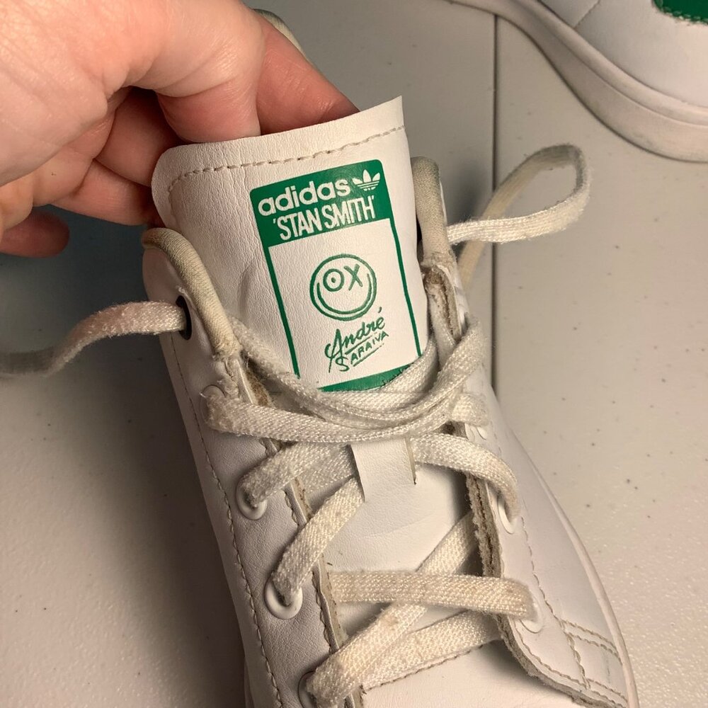 Adidas Stan Smith x André Saraiva XO Kids Sneakers HQ6862 – Unisex, Limited Edit - Picture 8 of 11